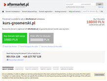 Tablet Screenshot of kurs-groomerski.pl